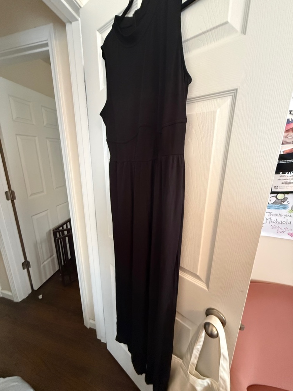Cider Black Sleeveless Jumpsuit 1X NWT
